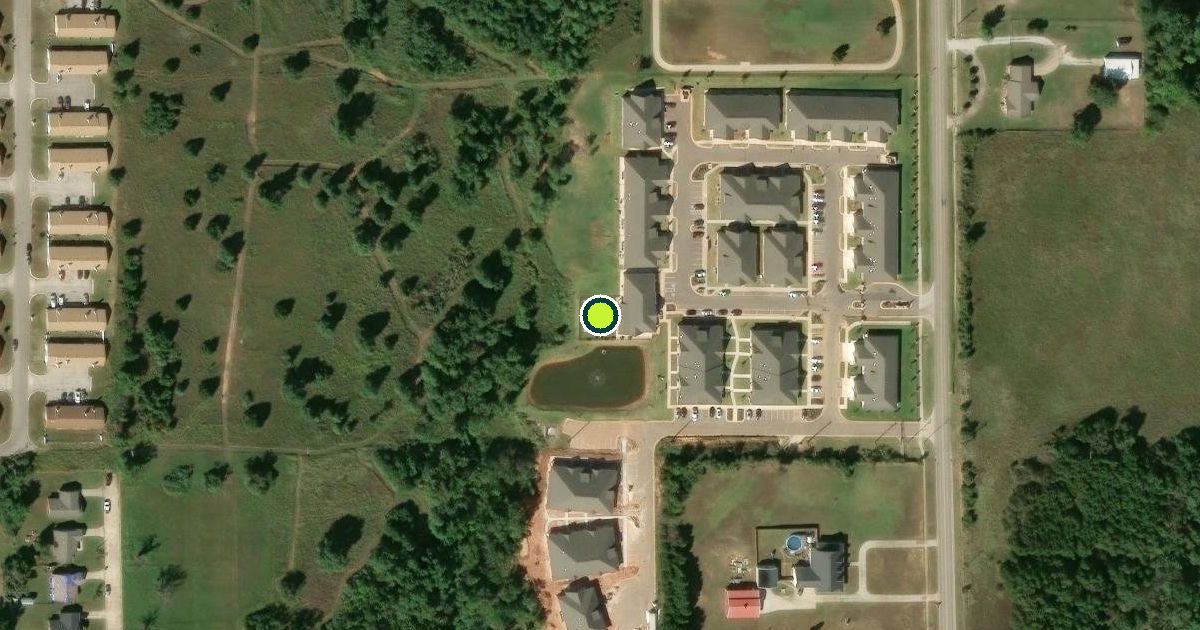 Satellite view of Shawnee Pickleball Courts