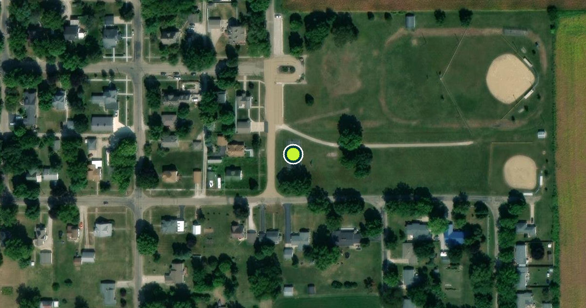 Satellite view of Sheffield Pickleball Courts