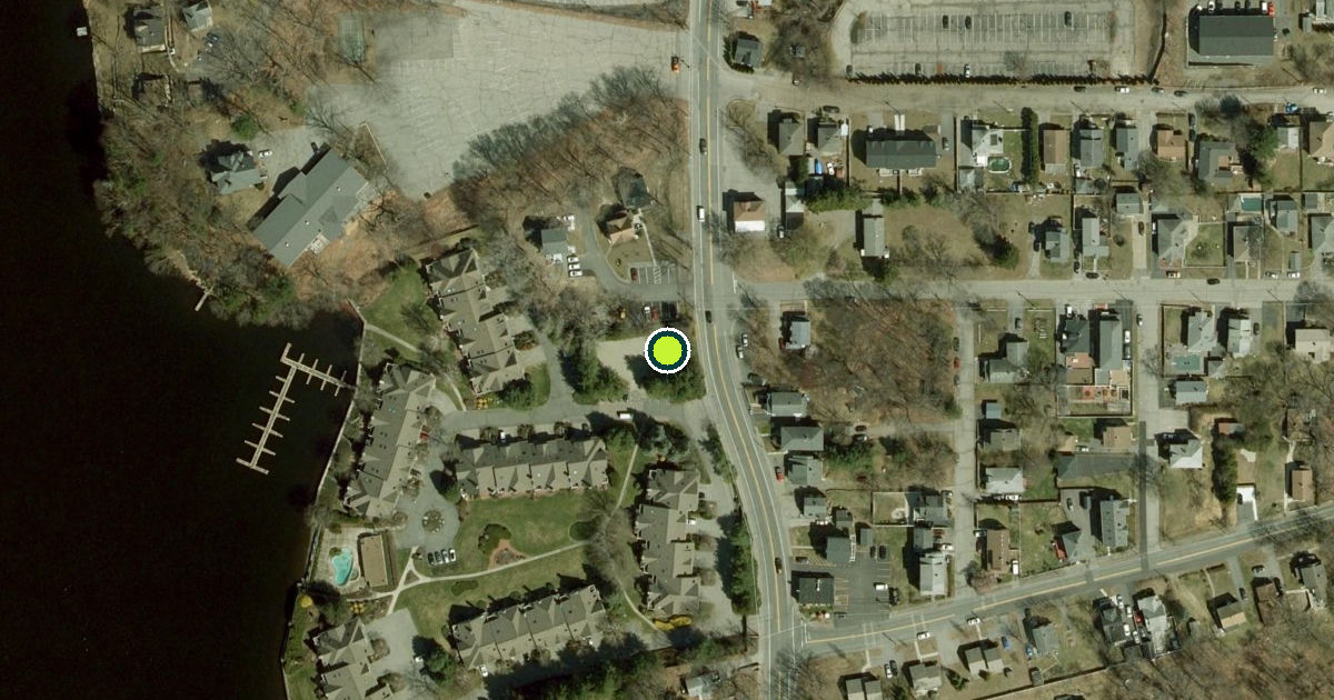 Satellite view of Shrewsbury Pickleball Courts