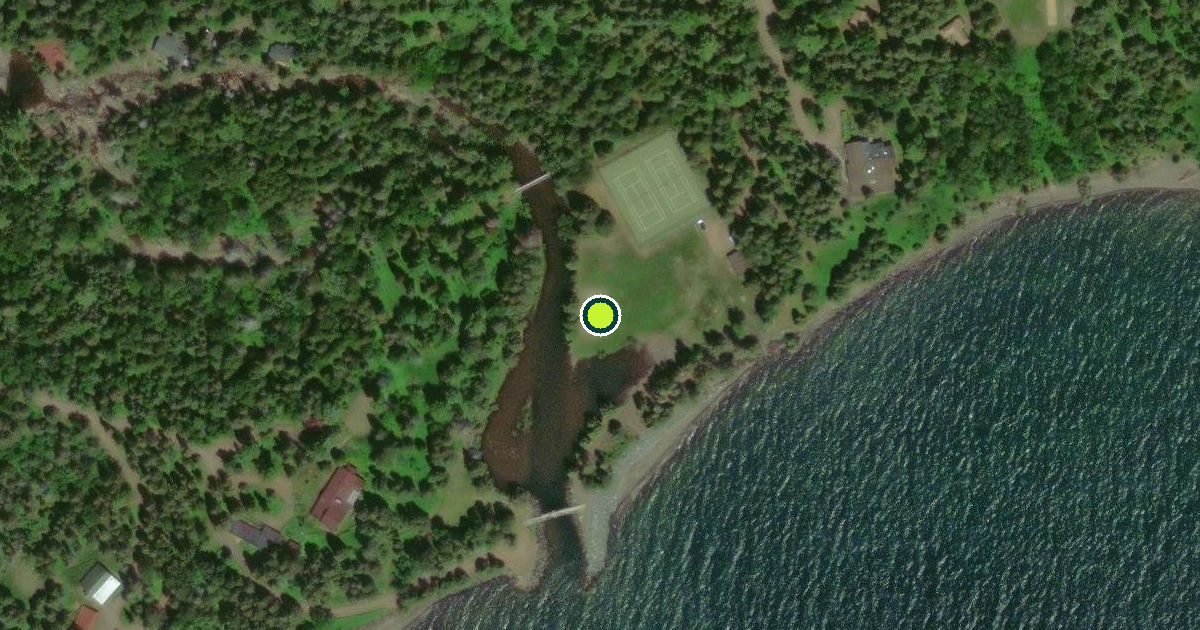 Satellite view of Silver Creek Township Pickleball Courts