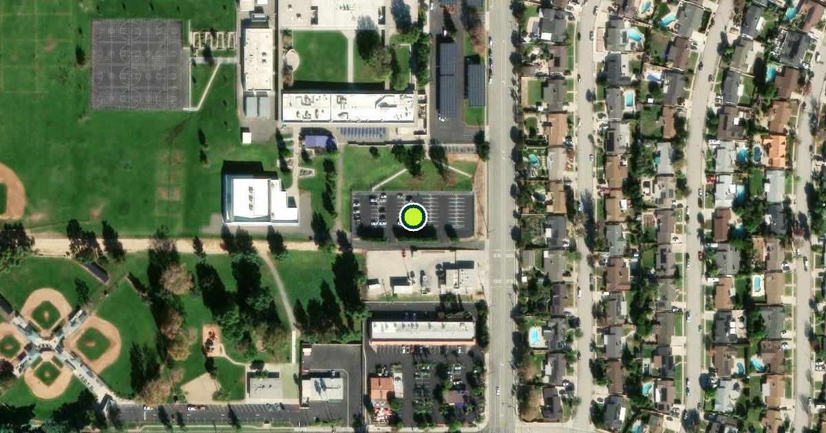 Satellite view of Simi Valley Pickleball Courts