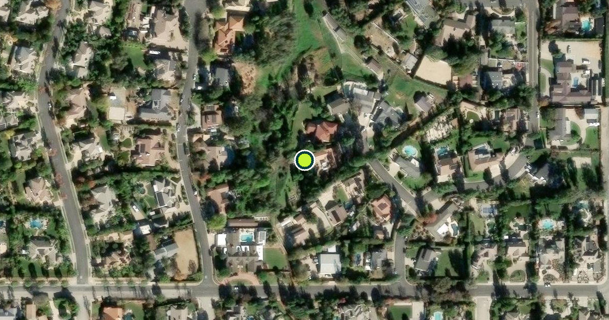 Satellite view of Simi Valley Pickleball Courts
