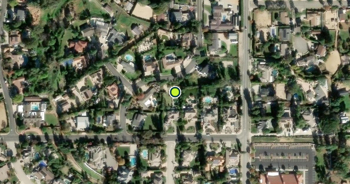 Satellite view of Simi Valley Pickleball Courts
