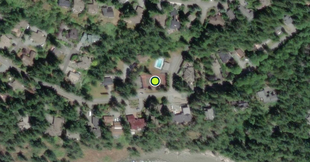 Satellite view of Skagit County Pickleball Courts