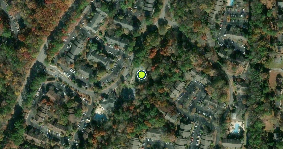 Satellite view of Smyrna Pickleball Courts