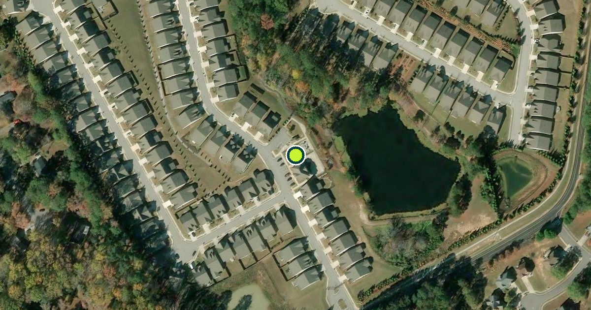 Satellite view of Snellville Pickleball Courts
