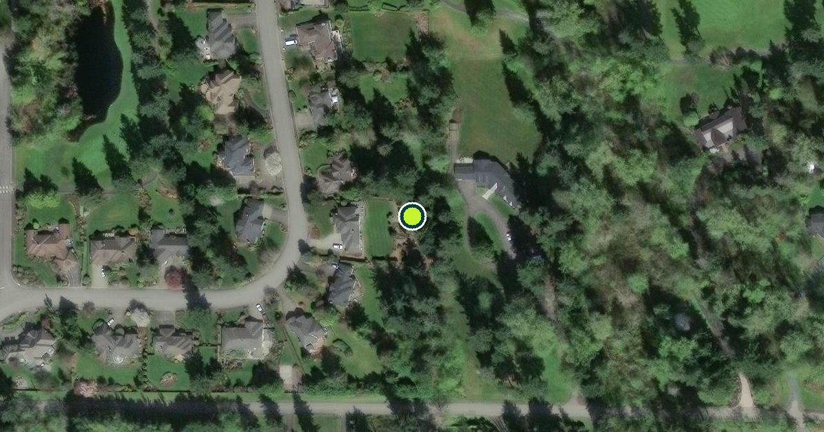 Satellite view of Snohomish County Pickleball Courts