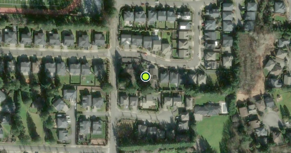Satellite view of Snohomish County Pickleball Courts
