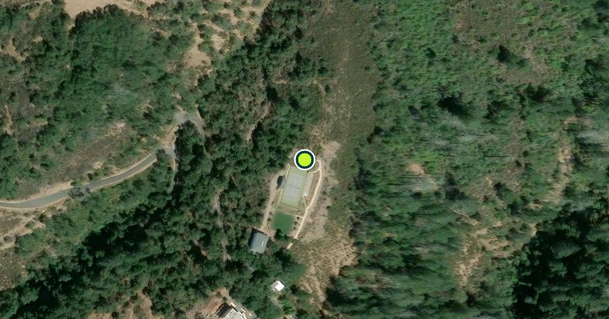 Satellite view of Sonoma County Pickleball Courts