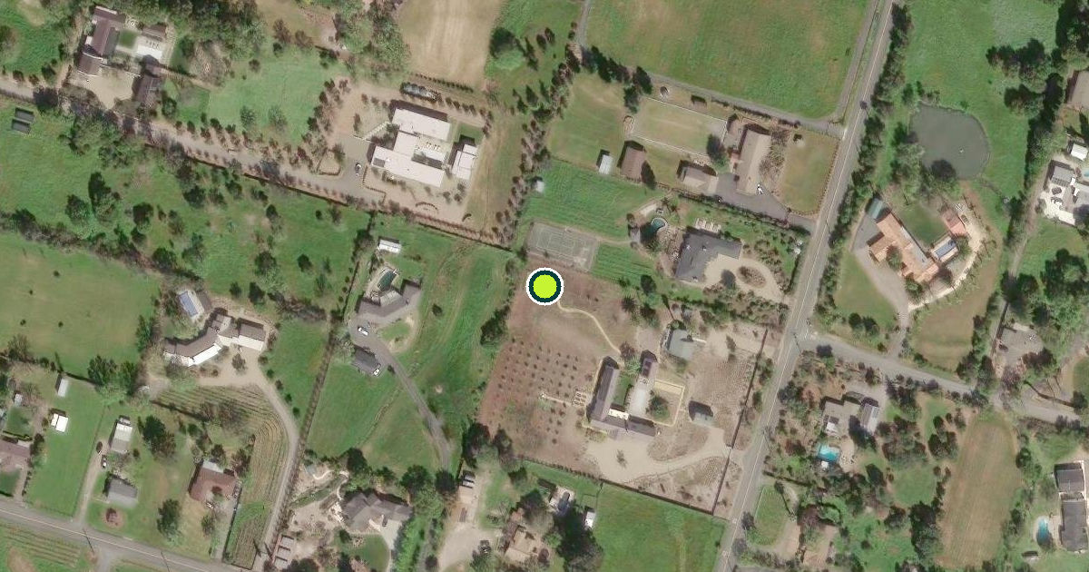 Satellite view of Sonoma County Pickleball Courts