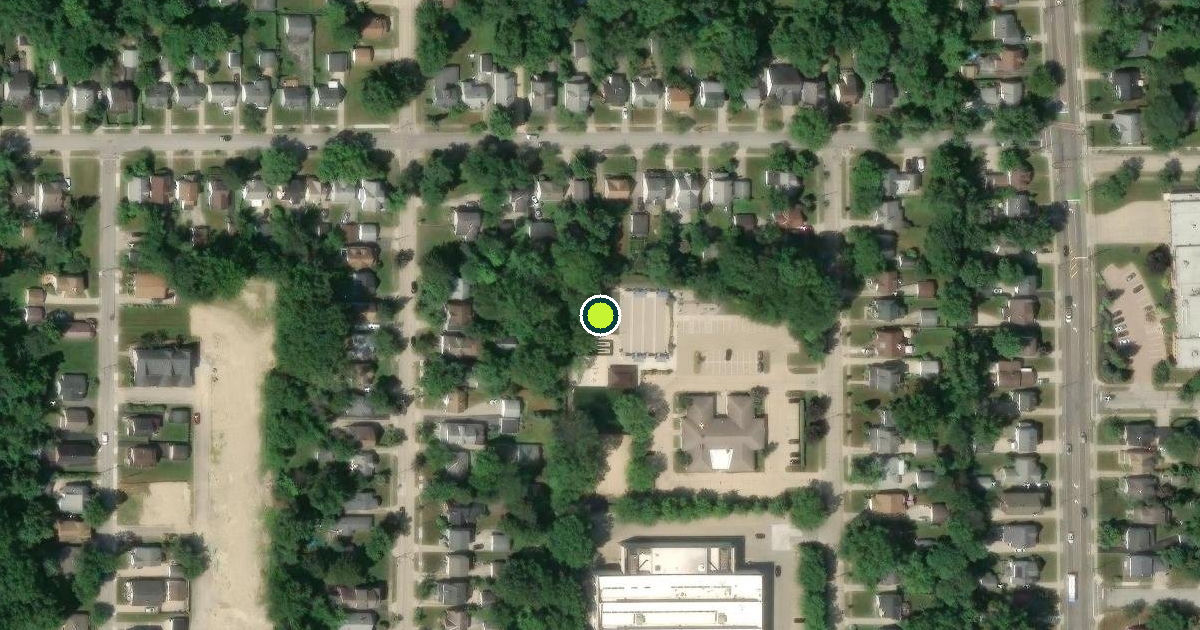 Satellite view of South Euclid Pickleball Courts