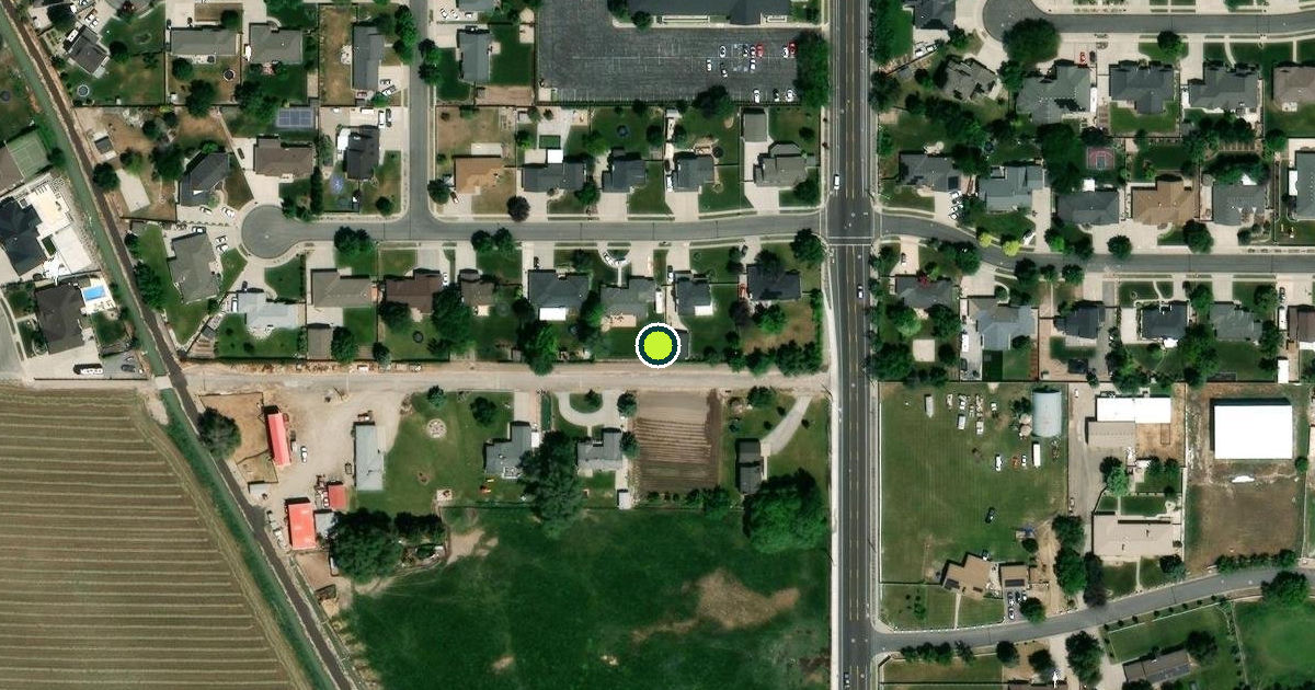 Satellite view of South Jordan Pickleball Courts