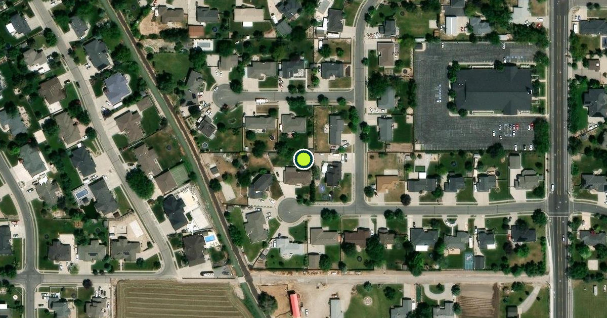 Satellite view of South Jordan Pickleball Courts