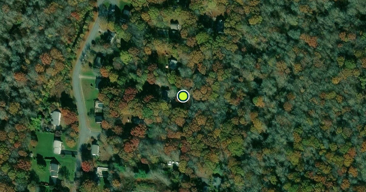 Satellite view of South Kingstown Pickleball Courts