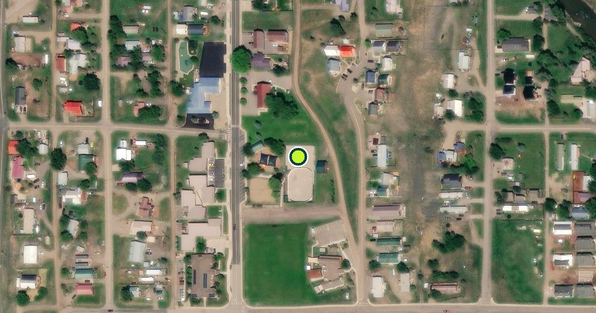 Satellite view of South Park Basketball Court