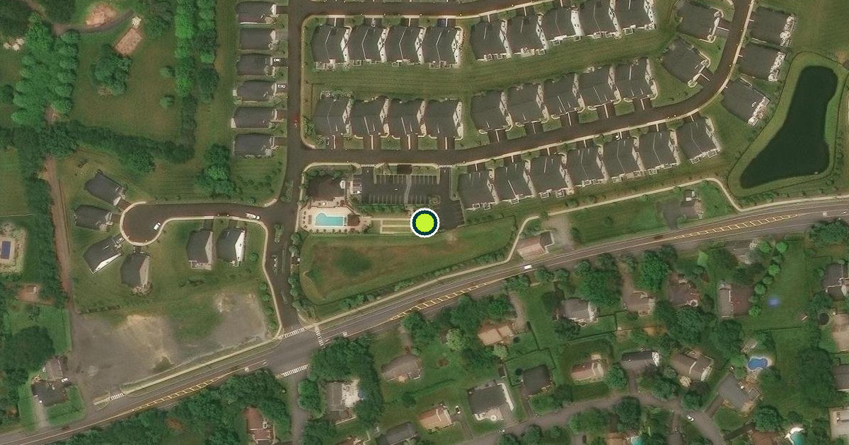 Satellite view of South Whitehall Township Pickleball Courts