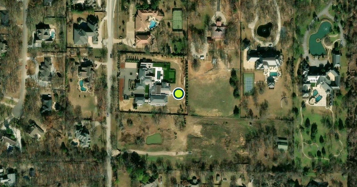 Satellite view of Southlake Pickleball Courts