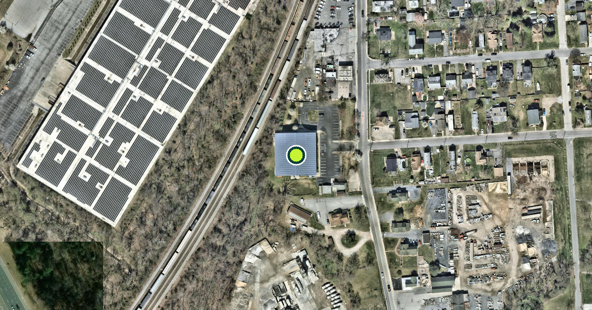 Satellite view of Southwest Regional Recreation Center
