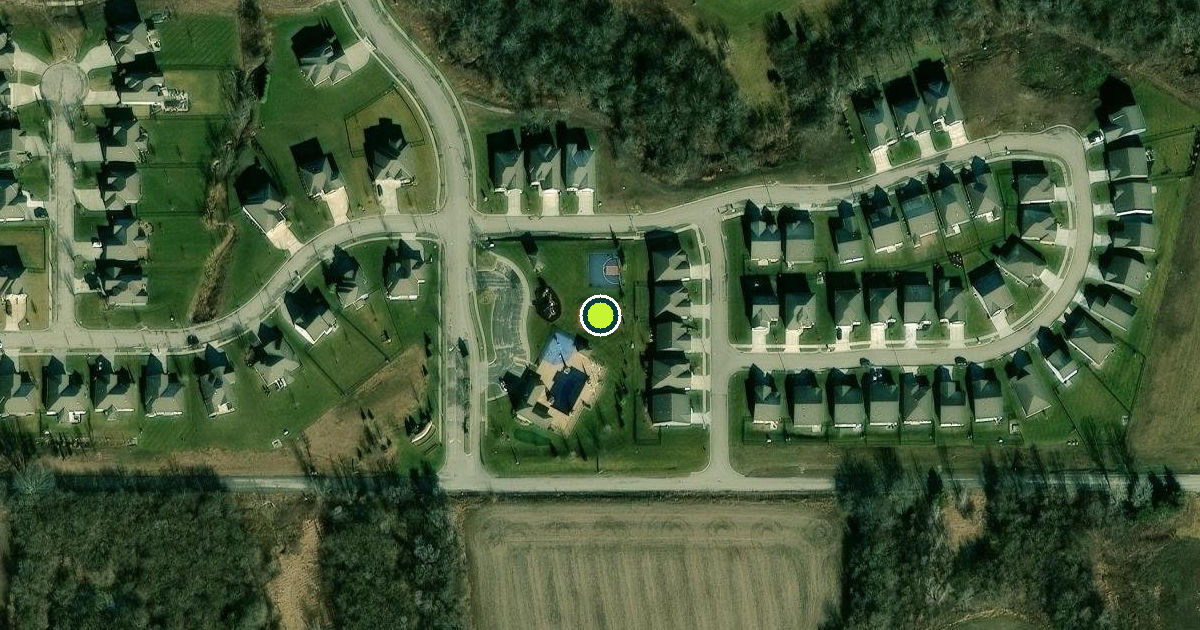 Satellite view of Spring Hill Pickleball Courts