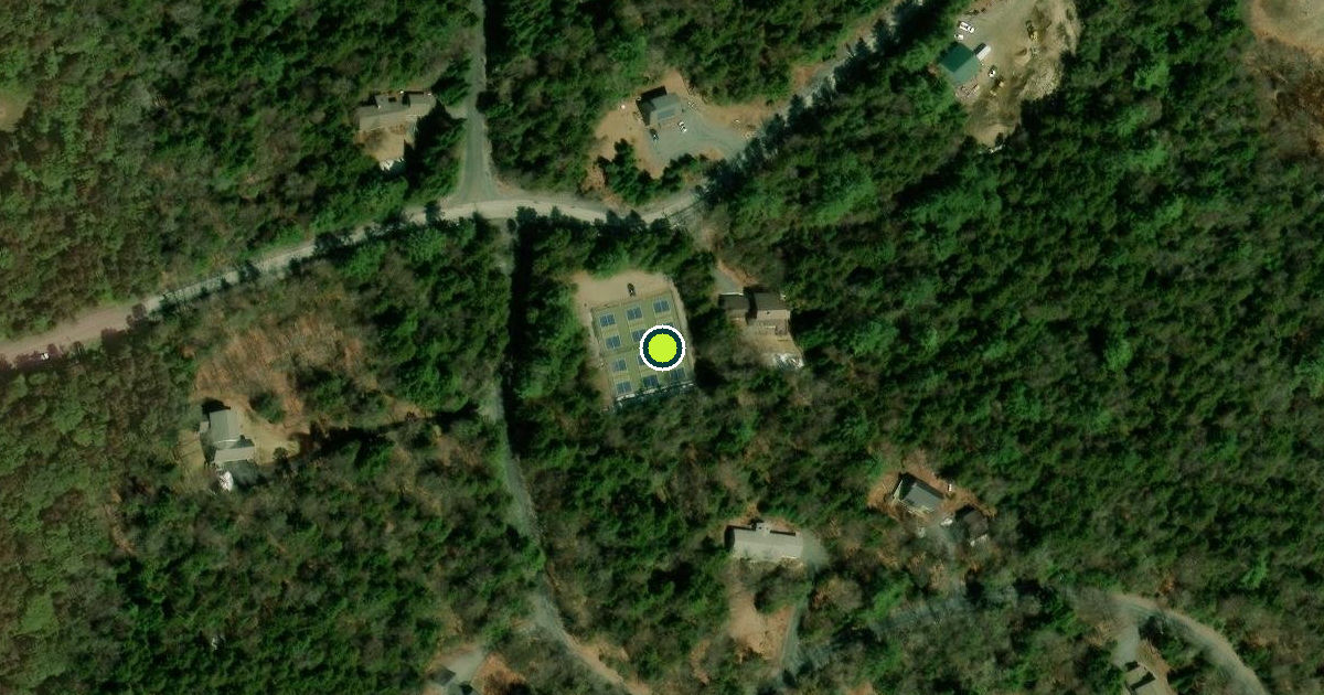 Satellite view of Springfield Pickleball Courts
