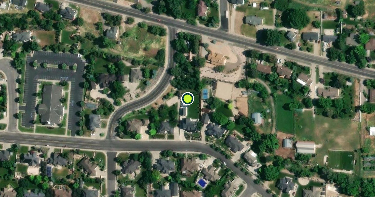 Satellite view of Springville Pickleball Courts