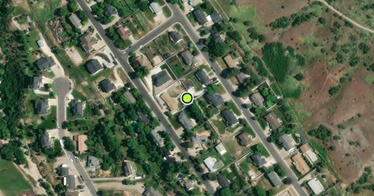 Satellite view of Springville Pickleball Courts