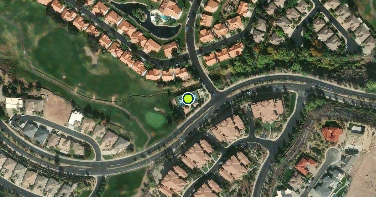 Satellite view of St. George Pickleball Courts