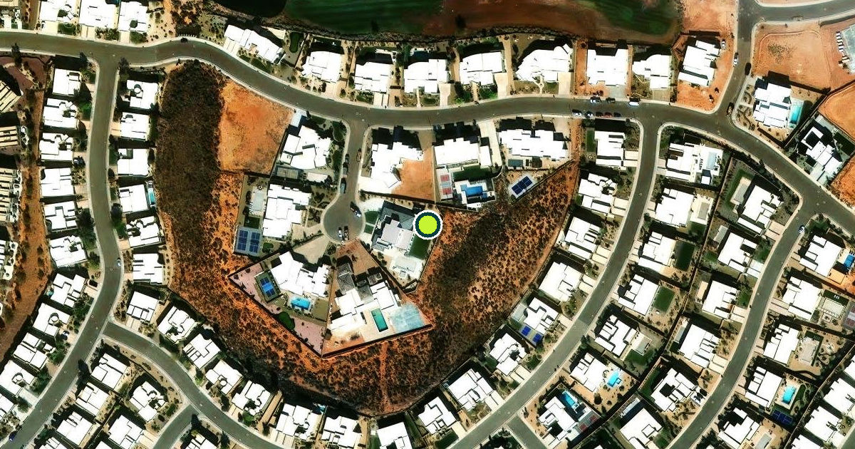 Satellite view of St. George Pickleball Courts