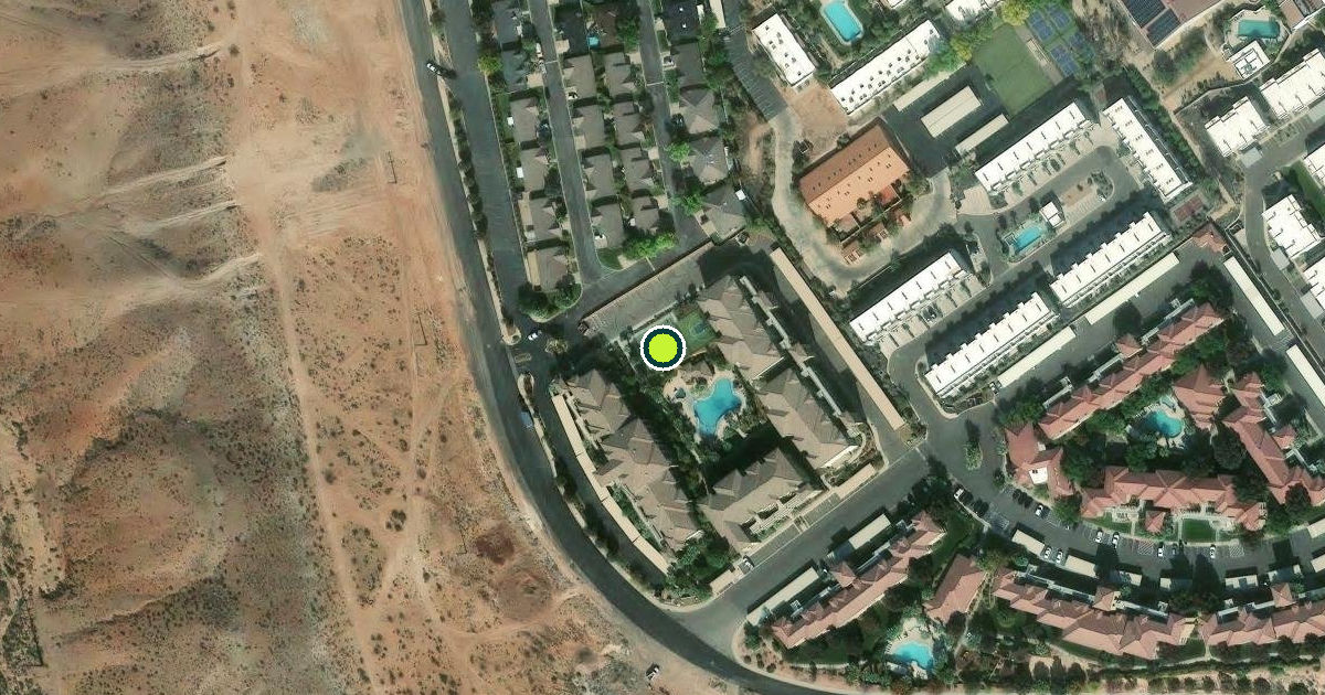 Satellite view of St. George Pickleball Courts