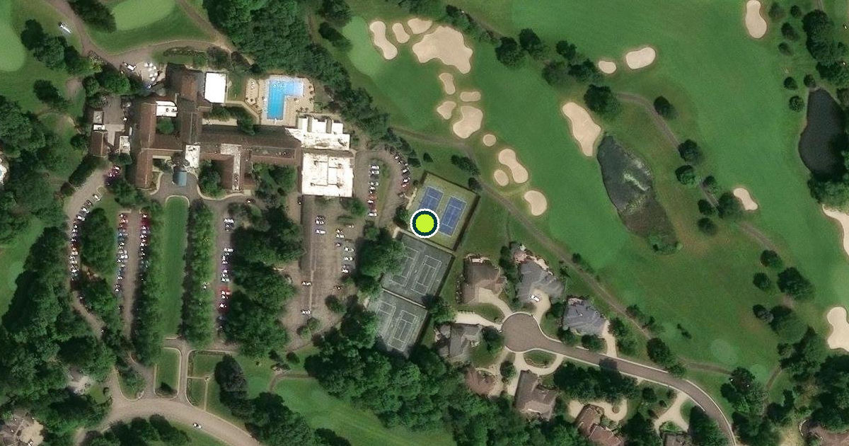 Satellite view of Stark County Pickleball Courts