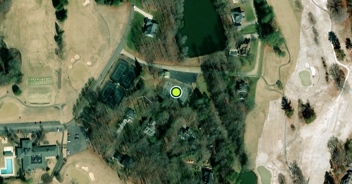 Satellite view of Statesville Pickleball Courts