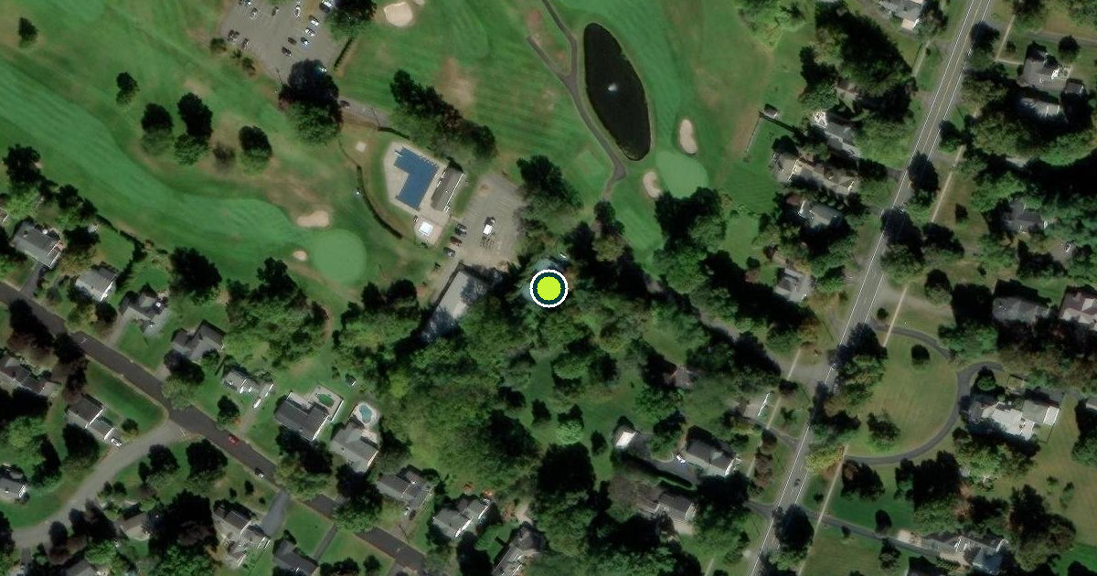 Satellite view of Suffield Pickleball Courts