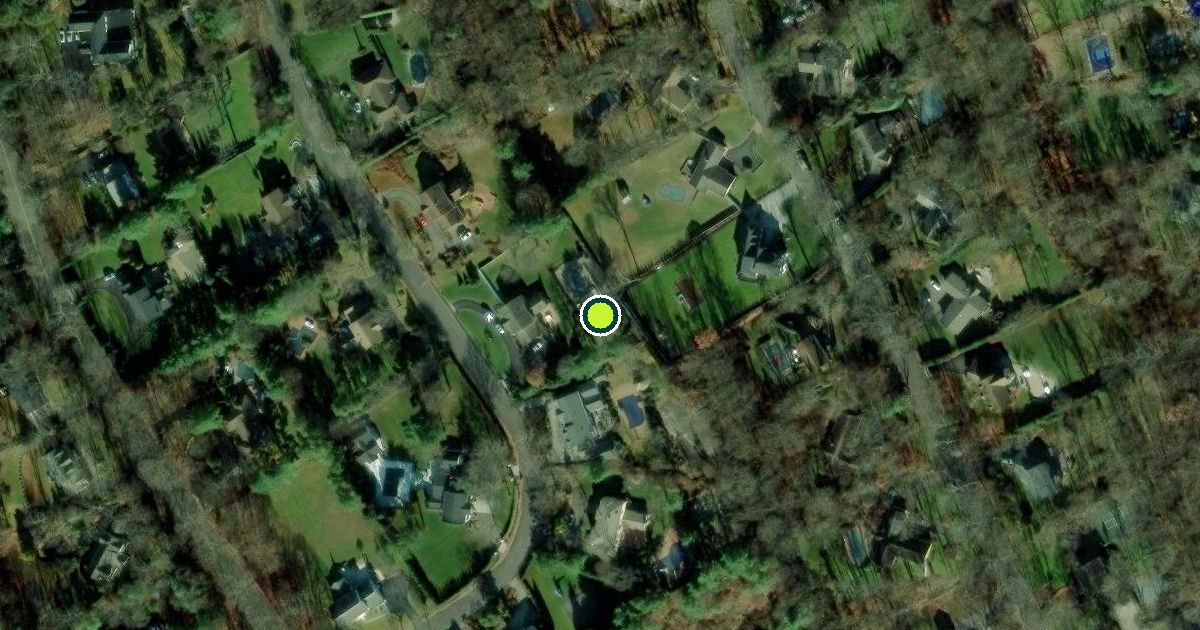 Satellite view of Suffolk County Pickleball Courts