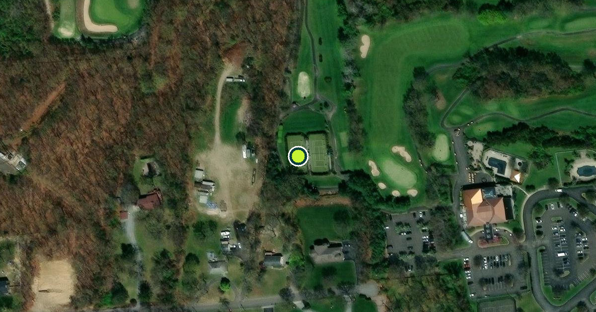 Satellite view of Suffolk County Pickleball Courts