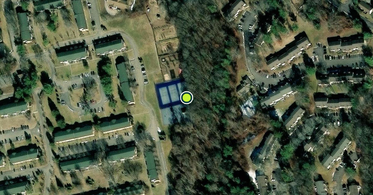 Satellite view of Suffolk County Pickleball Courts