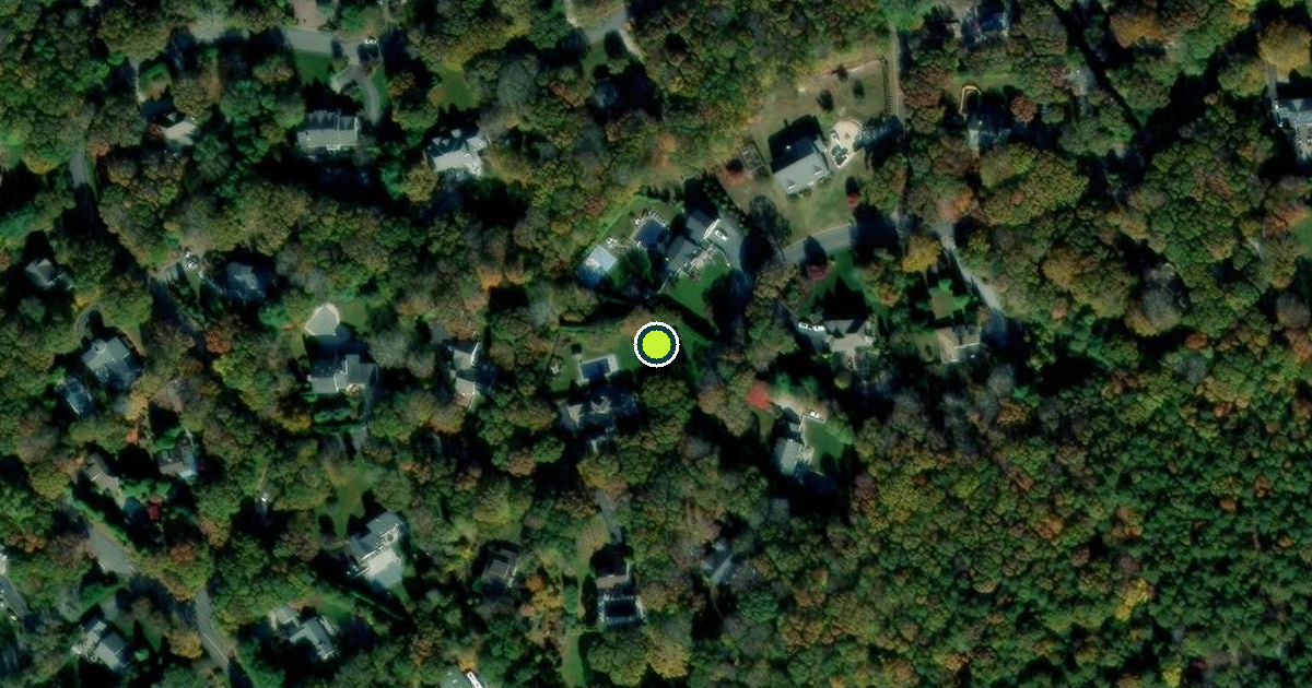 Satellite view of Suffolk County Pickleball Courts