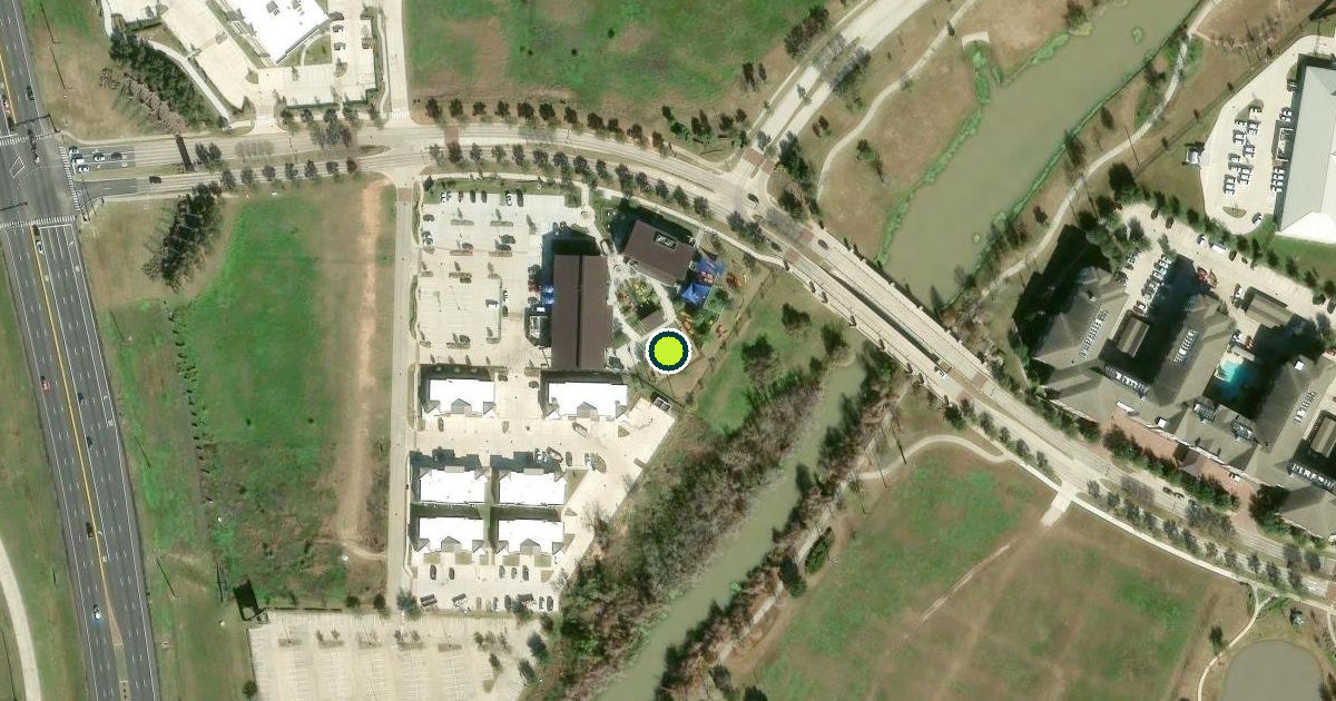 Satellite view of Sugar Land Pickleball Courts