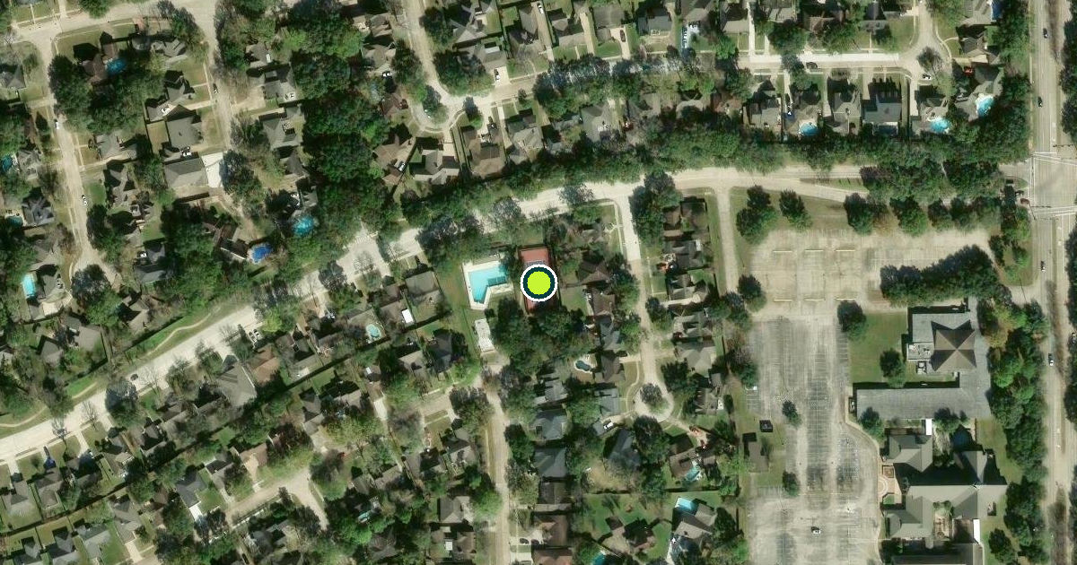 Satellite view of Sugar Land Pickleball Courts