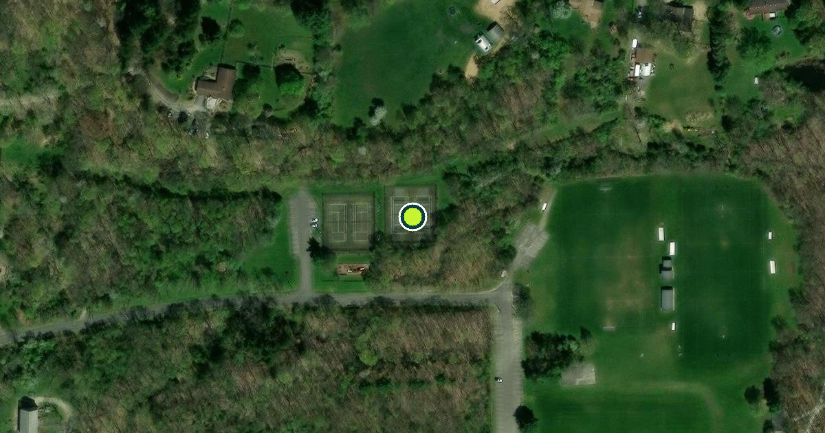 Satellite view of Summit County Pickleball Courts