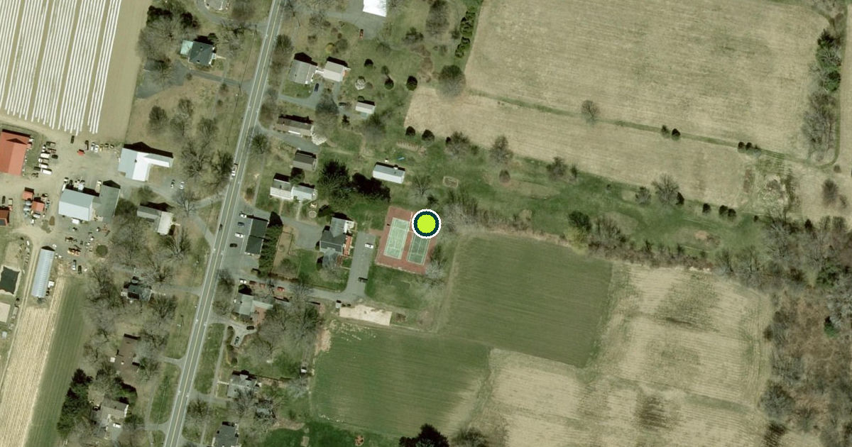 Satellite view of Sunderland Pickleball Courts