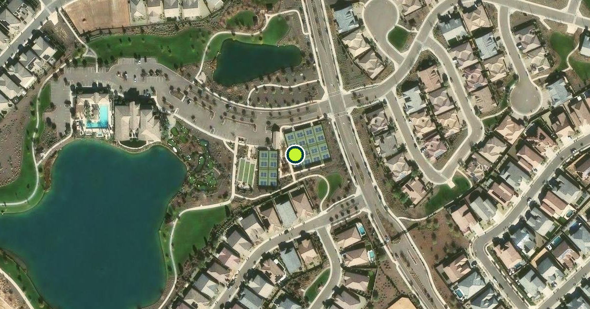 Satellite view of Surprise Pickleball Courts