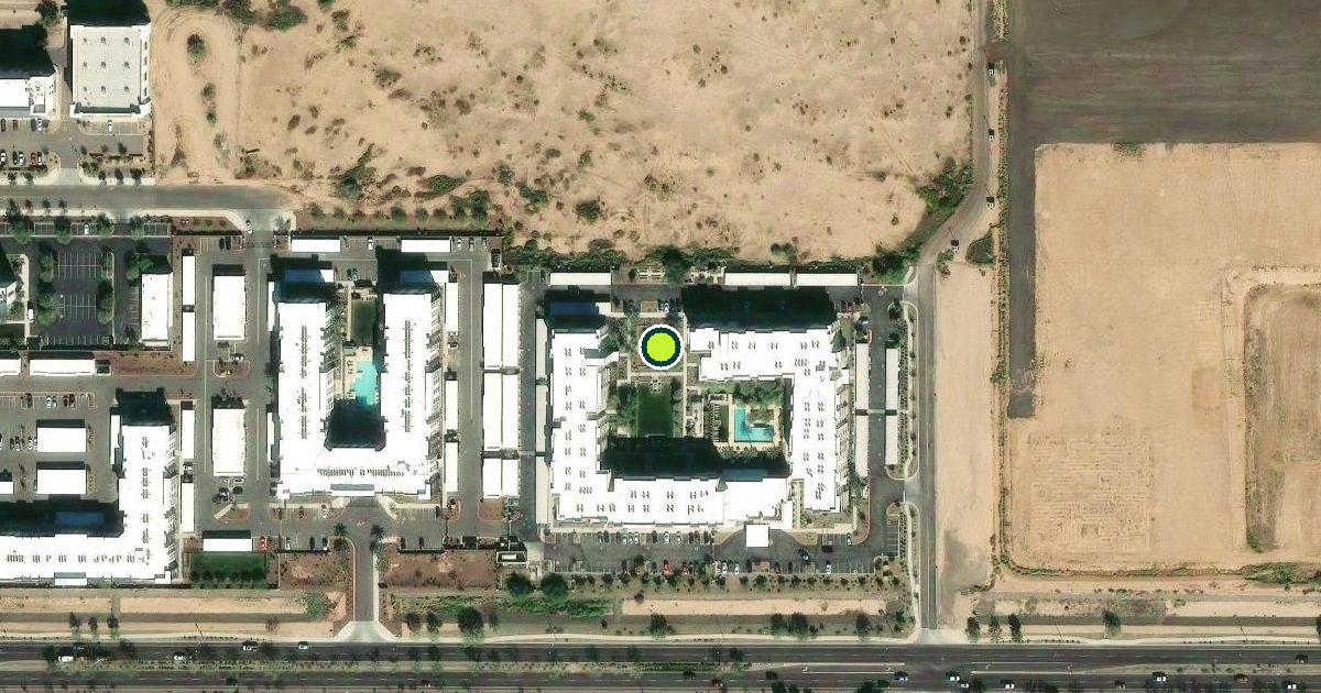 Satellite view of Surprise Pickleball Courts