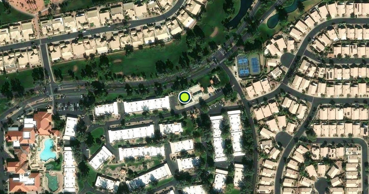 Satellite view of Surprise Pickleball Courts
