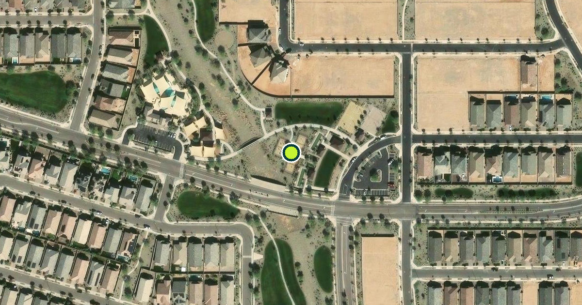 Satellite view of Surprise Pickleball Courts