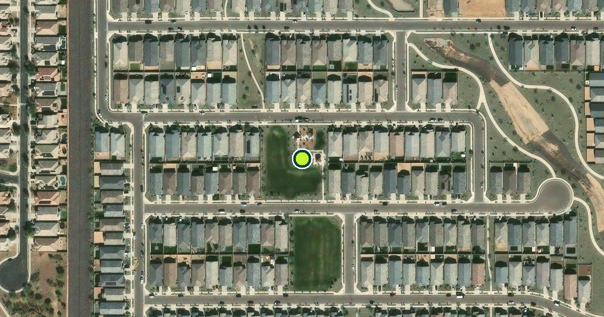 Satellite view of Surprise Pickleball Courts