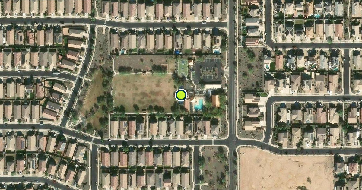Satellite view of Surprise Pickleball Courts