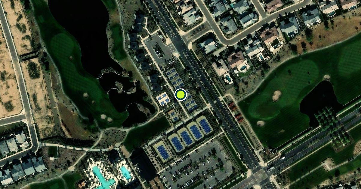 Satellite view of Surprise Pickleball Courts