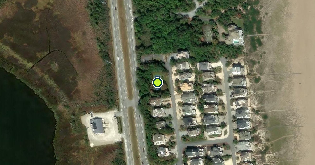 Satellite view of Sussex County Pickleball Courts