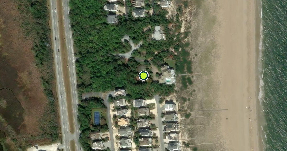 Satellite view of Sussex County Pickleball Courts