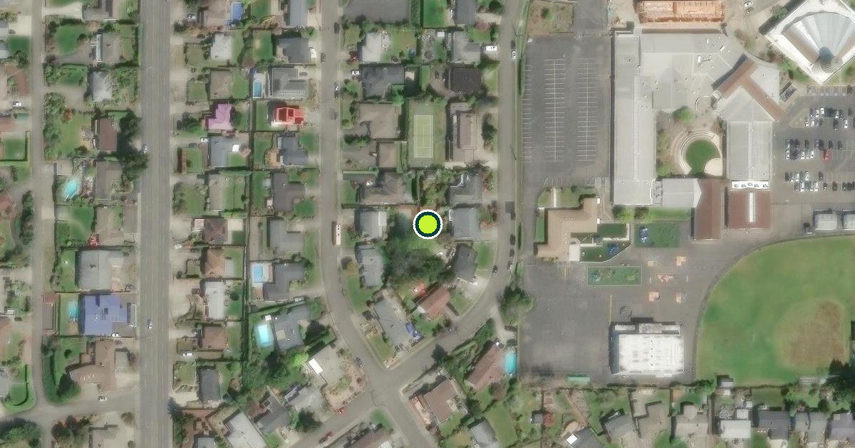 Satellite view of Tacoma Pickleball Courts